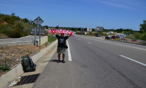 FRANCJA / Korsyka / Droga do Calvi / Autostop