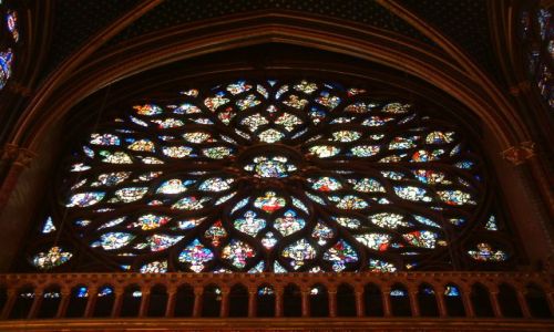Zdjęcie FRANCJA / Paryz / Katedra  / Vitrazovo