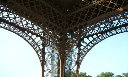 Zdjęcie FRANCJA / Paryz / wieza / ot - Noga!