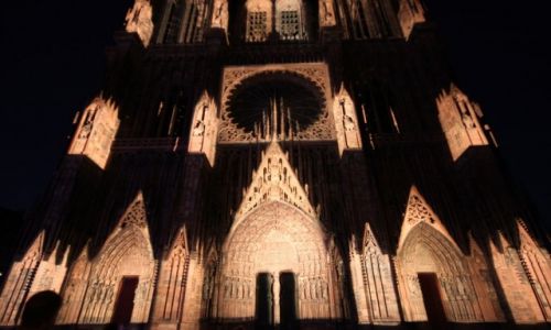 Zdjecie FRANCJA / Alzacja / Strasburg / Katedra w Strasburgu