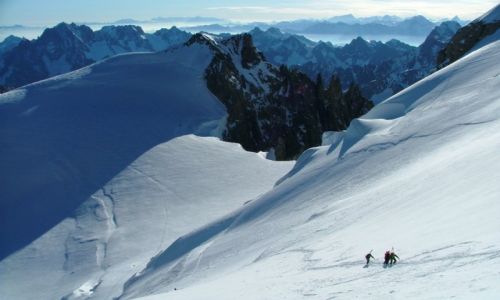 Zdjecie FRANCJA / Masyw Mont Blanc / Tacul  (4248m) / Alpy robi wraenie