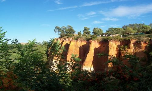 Zdjęcie FRANCJA / Prowansja / Roussillon / Roussillion