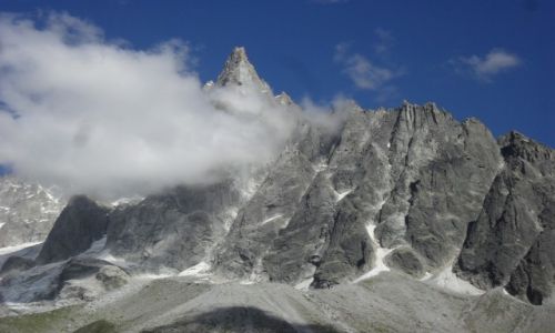 Zdjecie FRANCJA / French Alps / Petit Dru / Gry- moja mio