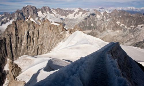 Zdjecie FRANCJA / - / Aiguille du Midi / konkurs - w drog!