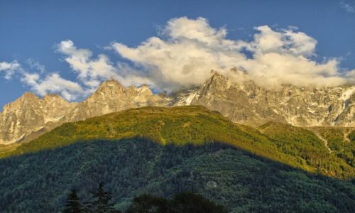 Zdjecie FRANCJA / Europa / Chamonix / konkurs_zachd_w_Chamonix