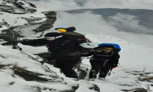 Zdjecie FRANCJA / Francja / Mont Blanc / CIANIE GOUTER