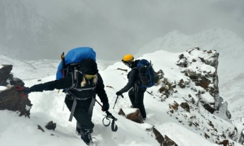 Zdjecie FRANCJA / Chamonix / Mont Blanc / Podejcie do TETE ROUSSE