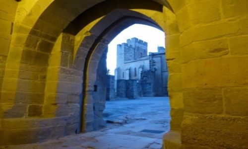 Zdjęcie FRANCJA / Carcassonne / Cite / żółto-niebieskie 3