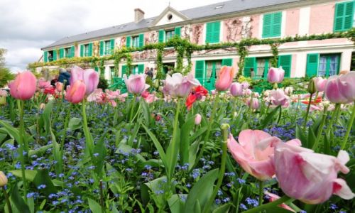 Zdjecie FRANCJA / Grna Normandia / Giverny / Dom Claude Moneta