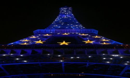 Zdjęcie FRANCJA / Île-de-France / Paryż / Na Niebiesko