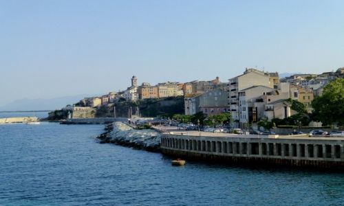 Zdjecie FRANCJA / Korsyka / na promie / widok na Basti 