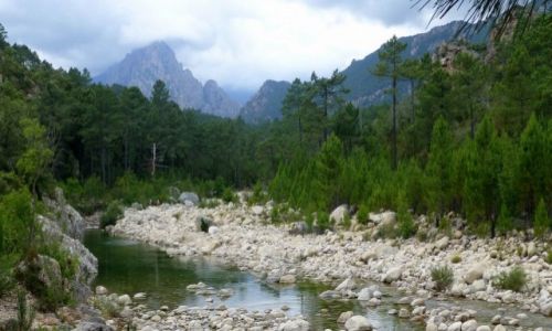 Zdjecie FRANCJA / Korsyka / pomidzy Porte Vecchio a Col de Bavella / piekne zakatki na trasie do przeczy