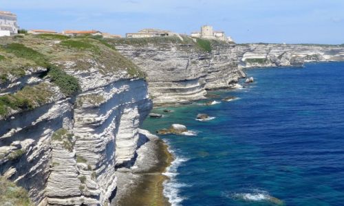 Zdjecie FRANCJA / Korsyka / Bonifacio / klify ....