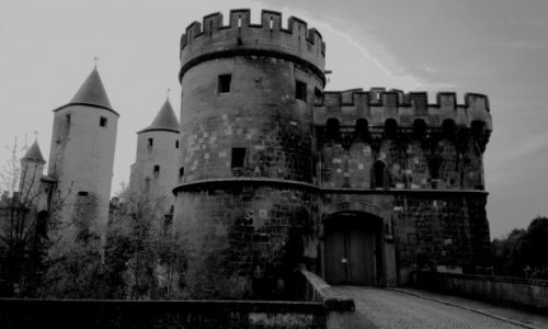 Zdjecie FRANCJA / - / Metz / Germaski fort w miasteczku Metz 