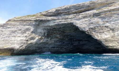 Zdjecie FRANCJA / Korsyka / Bonifacio / grota 