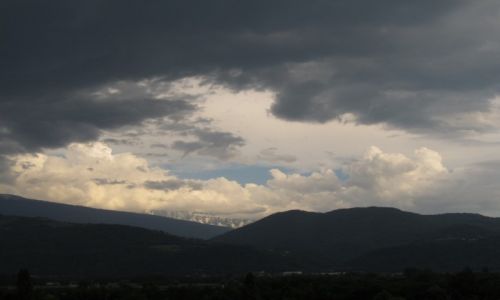 Zdjcie FRANCJA / Rodan-Alpy / Grenoble / biae i czarne