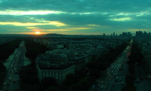Zdjecie FRANCJA / Ile De France / Pary / Z gry jakby spokojniej