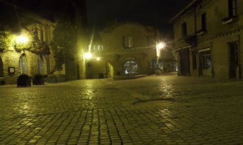 FRANCJA / Langwedocja / Carcassonne / Carcassonne noca