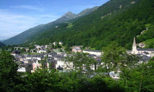 Zdjcie FRANCJA / Midi-Pyrenees / Cauterets / panorama Cauterets
