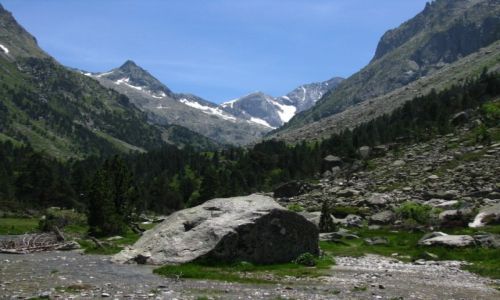 Zdjcie FRANCJA / Midi-Pyrenees / okolice Cauterets / trekking Cauterets - Lac du Gaube