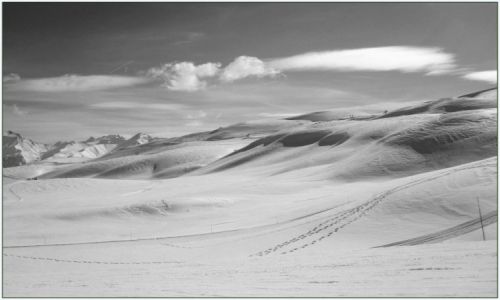 Zdjcie FRANCJA / Alpes de Savoie / Les Sybelles / zimowy urok alpejskich szlakw...