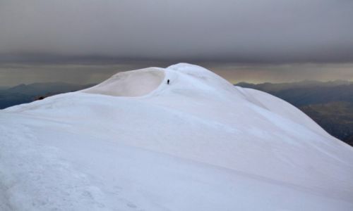 Zdjecie FRANCJA / Alpy / droga z Mt. Blanc / Szczyt