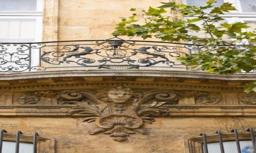 Zdjcie FRANCJA / Prowansja / Aix en Provence / Balkon