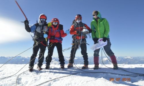 Zdjecie FRANCJA / Chamonix / Mt. Blanc / Szczytujemy