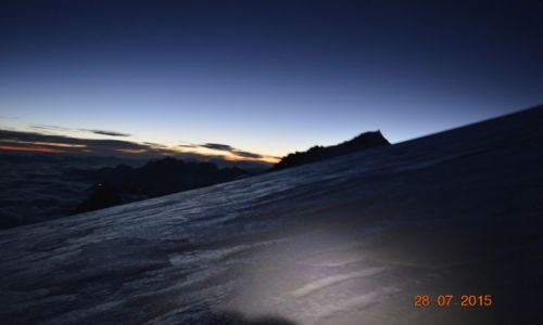 Zdjecie FRANCJA / Chamonix / Mt. Blanc / Poranek