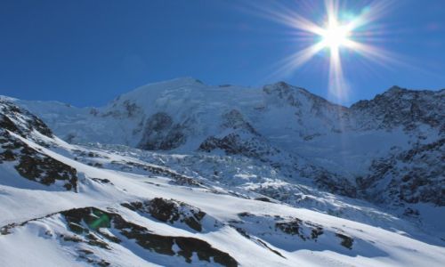 Zdjecie FRANCJA / -alpy / les hoches / Mont Blanc