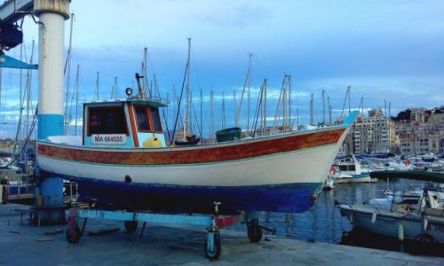 Zdjcie FRANCJA / Prowansja / Marsylia /  Vieux port