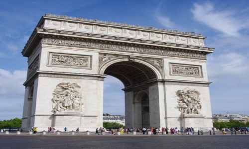 Zdjcie FRANCJA / Pary / Place Charles de Gaulle / Arc de Triomphe