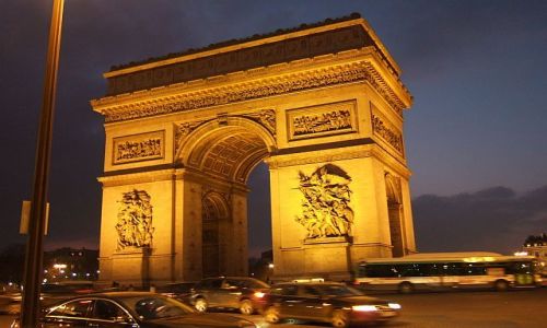 Zdjcie FRANCJA / Pary / Paryz / uk Triumfalny 