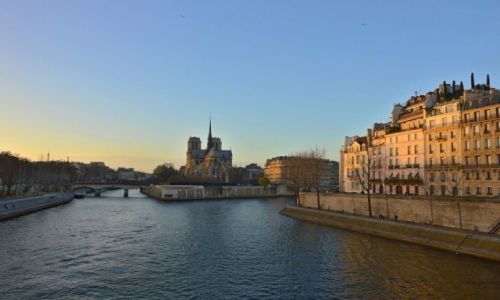 Zdjecie FRANCJA / - / Pary  / Nad Sekwan 