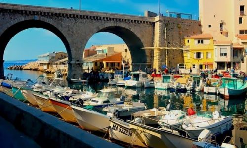 Zdjecie FRANCJA / - / Marsylia / Vallon des auffes miasteczko rybackie