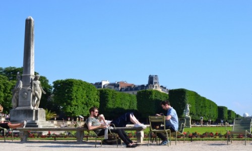 Zdjcie FRANCJA /  Ile-de-France  / Ogrd Luksemburski / Pary - Ogrd Luksemburski
