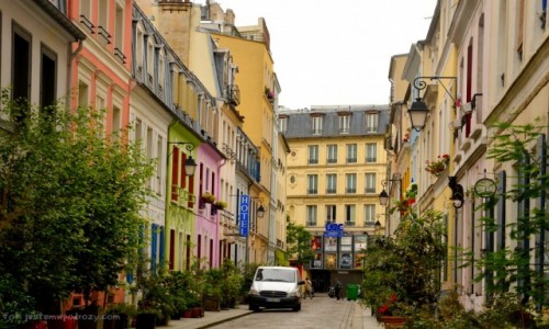 Zdjecie FRANCJA / - / Pary / Rue Cremieux (II)