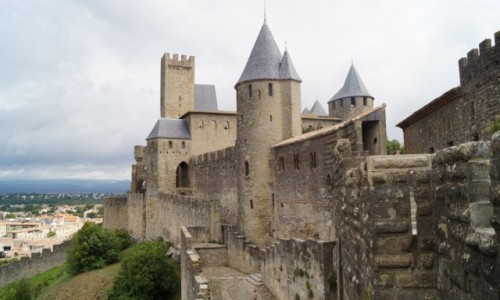 Zdjecie FRANCJA / Langwedocja / Carcassonne / Zamek