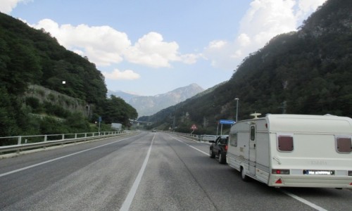 Zdjecie FRANCJA / Poudnie, Alpy / W drodze.... / caravaning