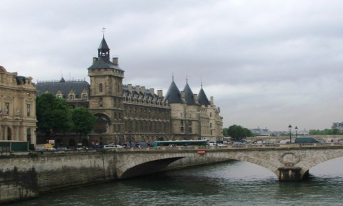 Zdjecie FRANCJA / - / Pary� / Widok z mostu Notre Dame