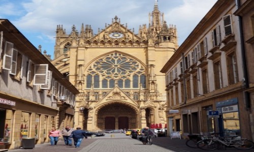 Zdjcie FRANCJA / Lotaryngia / Metz / Cathdrale Saint-tienne de Metz...