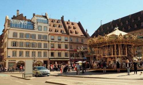 Zdjecie FRANCJA / Alzacja / Strasburg / Place Gutenberg...