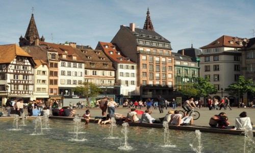 Zdjecie FRANCJA / Alzacja / Strasburg /  Place Klber...