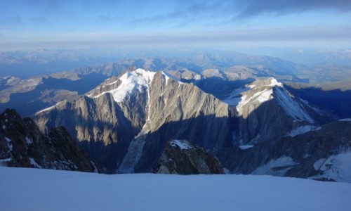 Zdjcie FRANCJA / Masyw Mont Blanc / Mont Blanc / Widok na szczyty.