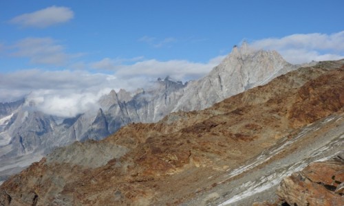 Zdjecie FRANCJA / Masyw Mont Blanc / Masyw Mont Blanc / Aiguille du Midi 3842 m n. p. m.