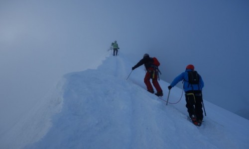 Zdjecie FRANCJA / Alpy / Masyw Mont Blanc / Nic nie widz, nic nie sysz.