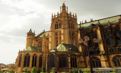 Zdjcie FRANCJA / Lotaryngia / Metz / Cathdrale Saint-tienne de Metz