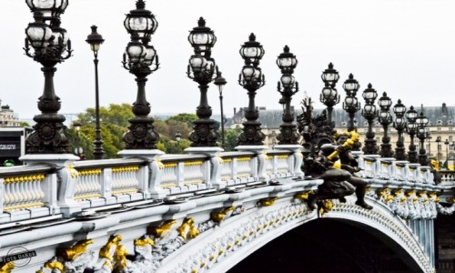 Zdjecie FRANCJA / - / Most Aleksandra III, Pray / Pont Alexandre III