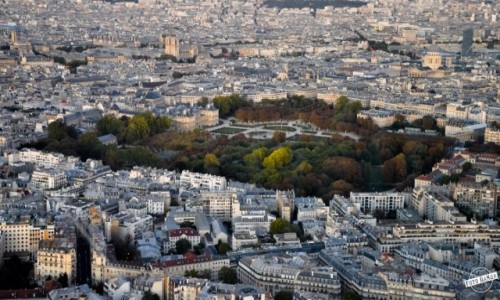 Zdjecie FRANCJA / Pary / Tour Montparnasse / Ogrd Luksemburski