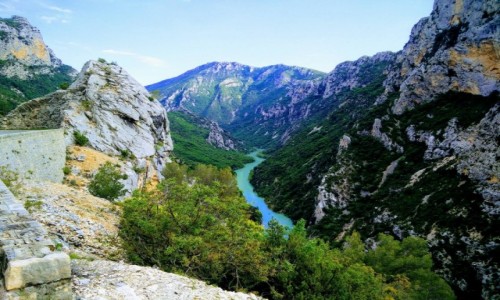 Zdjecie FRANCJA / Moustiers-Sainte-Marie / Parc naturel rgional du Verdon / Parc naturel rgional du Verdon